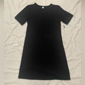 Old Navy Black Short Sleeve Dress